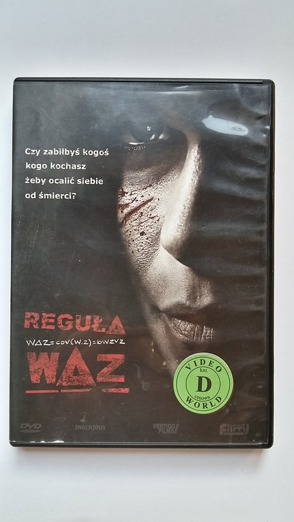 REGUŁA WAZ DVD LEKTOR PL