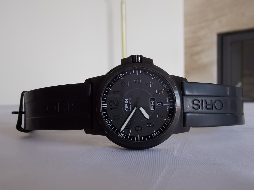 ORIS AVIATION Date Black