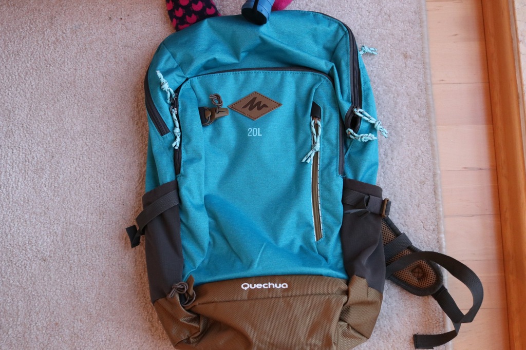 Plecak turystyczny, N-HIKING 20 L QUECHUA.damski,