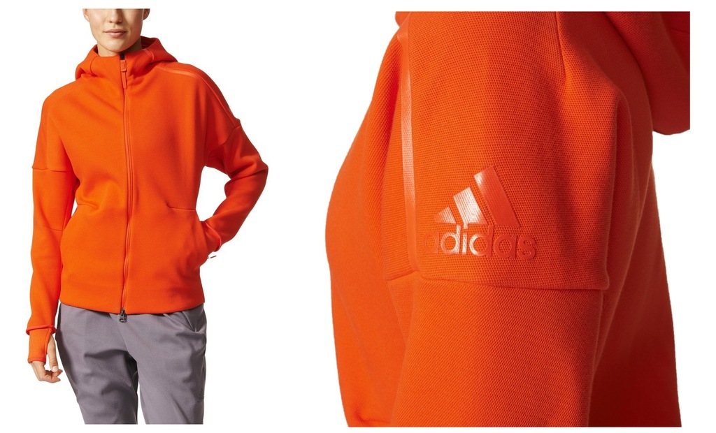 Adidas ZNE bluza kurtka treningowa damska - 2XS