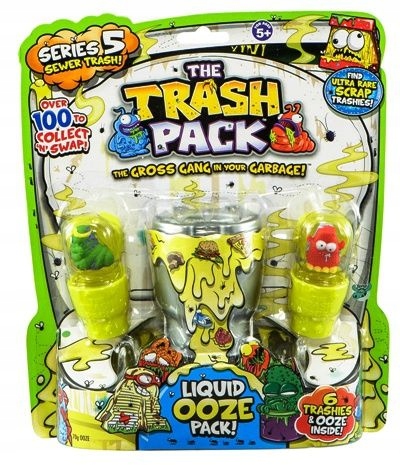 Trash Pack z glutem 6 sztuk