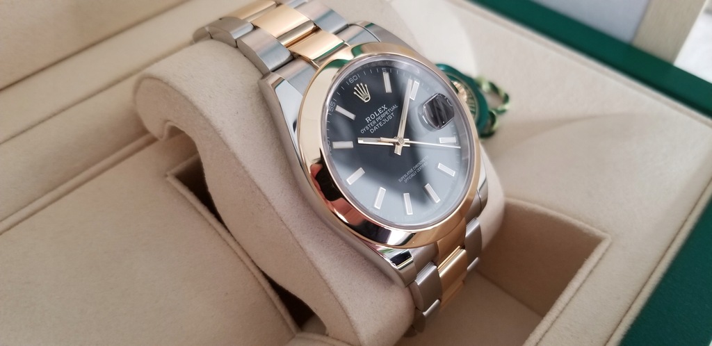 rolex datejust 31 bicolor