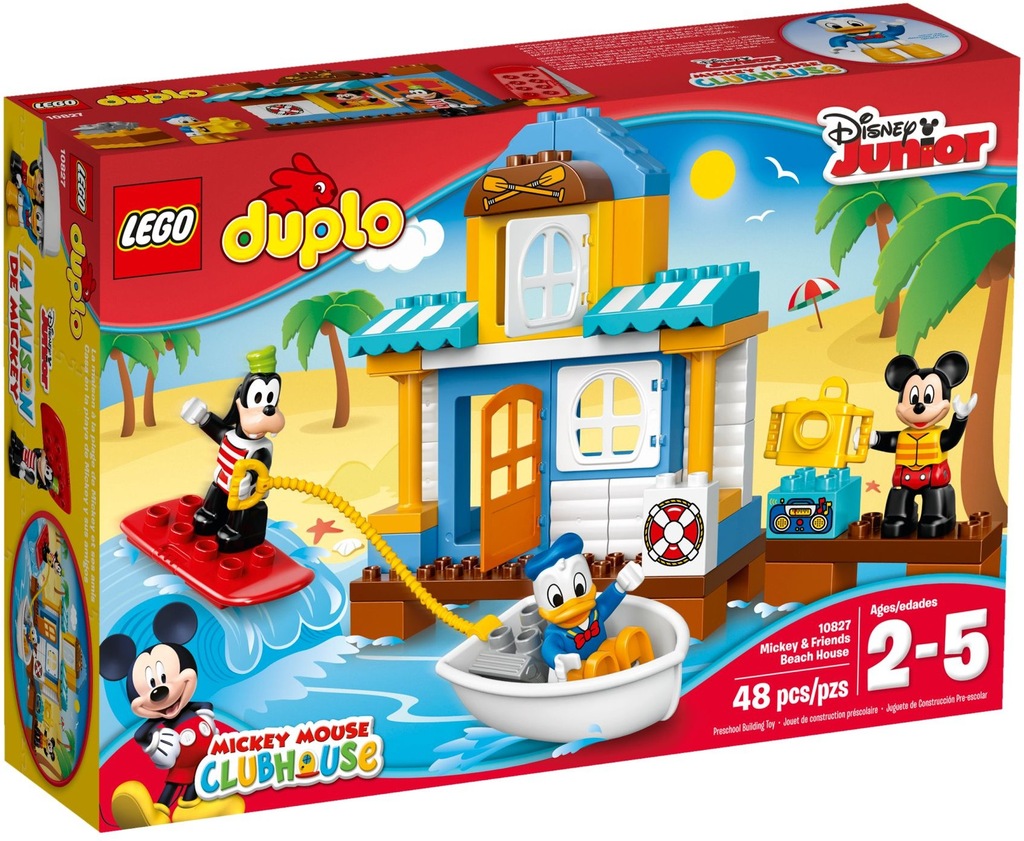 LEGO Duplo 10827 Miki Domek na plaży