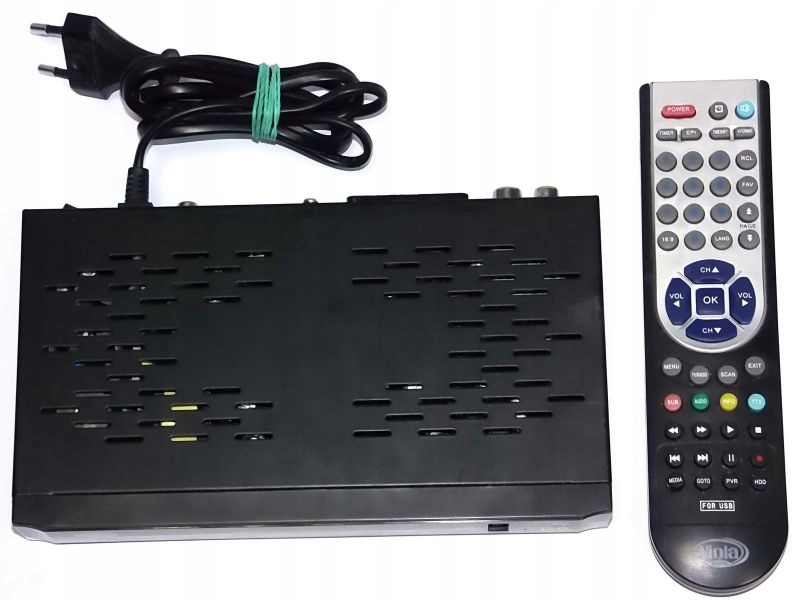 DEKODER DVBT VIOLA HD-T1 + PILOT