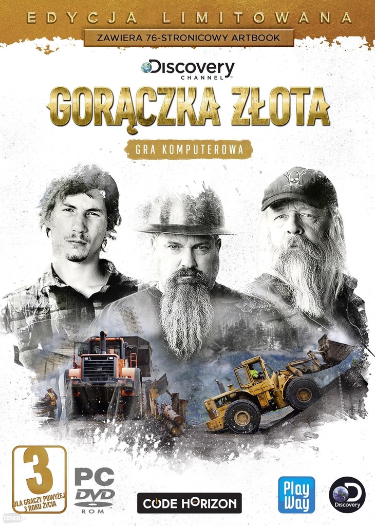 DISCOVERY: GORĄCZKA ZŁOTA ED LIMITOWANA PC PL NOWA