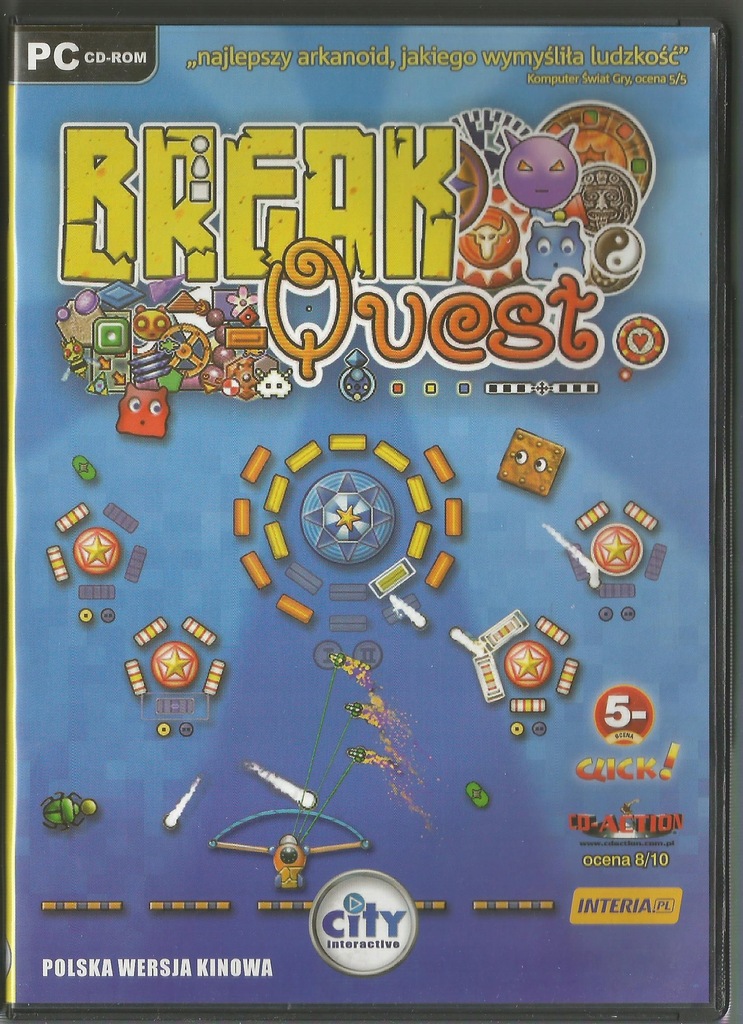BREAK QUEST ARKANOID 5/6 GRA PC WARSZAWA