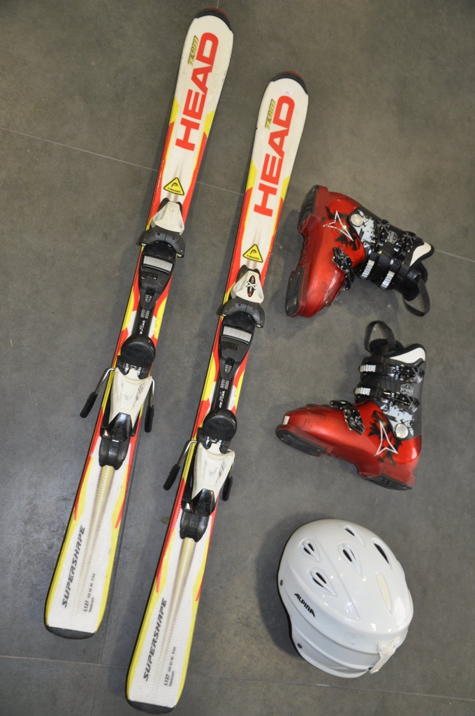 Narty HEAD 127 cm + buty ATOMIC + kask! SKLEP Narty HEAD 127 cm + buty ATOMIC + kask! SKLEP