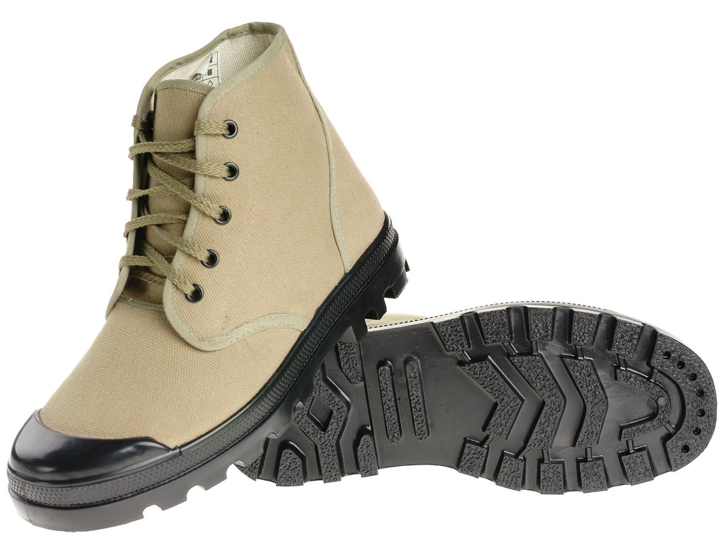 TRAMPKI Letnie BUTY Wojskowe CANVAS 5 oczek 27,0cm