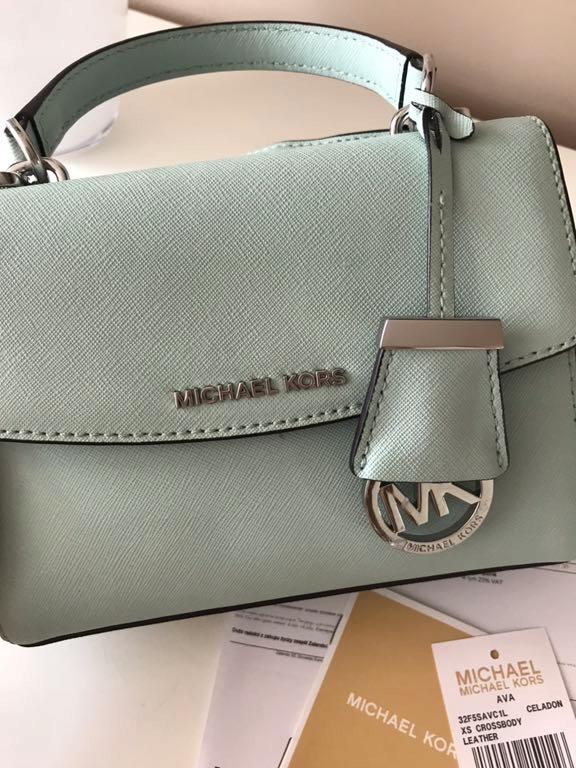 MICHAEL Michael Kors Ava Extra-Small Crossbody Bag, Celadon