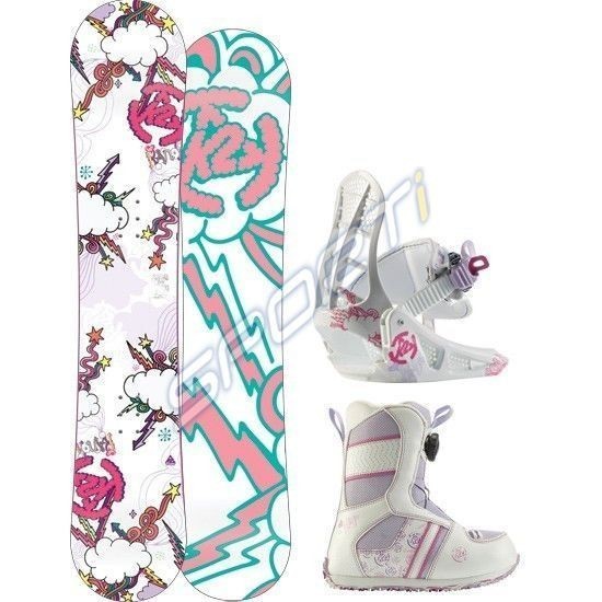 Zestaw K2 GromPack Lil Kandi 110 cm Snowboard - 7221141322