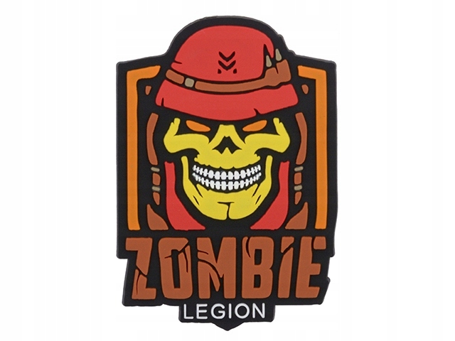 Naszywka Zombie Legion PVC - Red [EM]