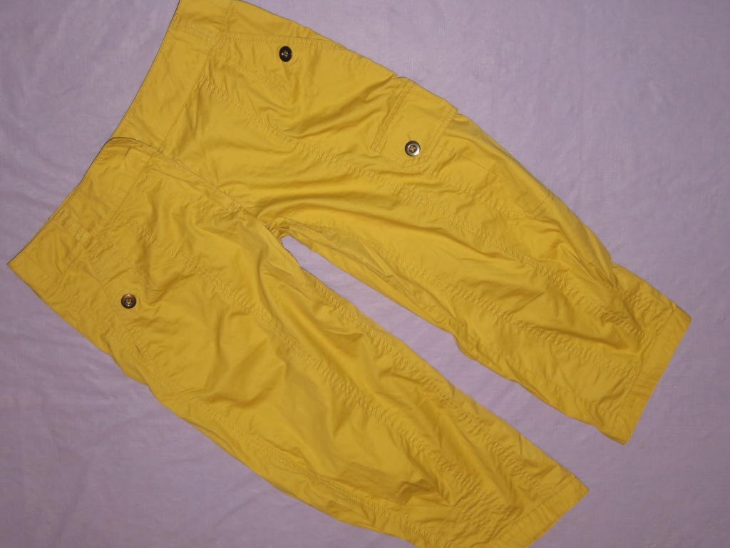 Solar-spodenki 38 M żółte spodnie m18