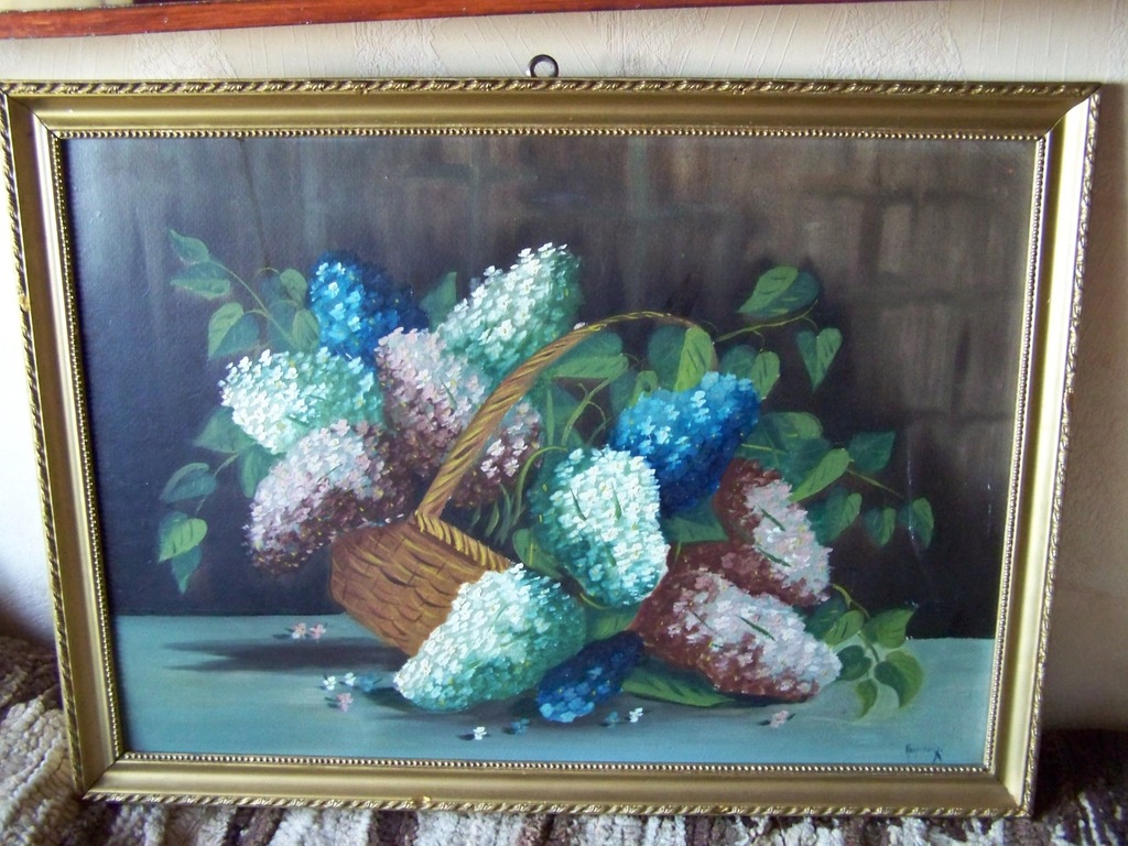BARDZO ŁADNY SYGNOWANY- OBRAZ - KASPROWICZ 