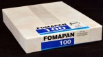 Film arkuszowy FOMAPAN 100 4x5"/50  2019-02
