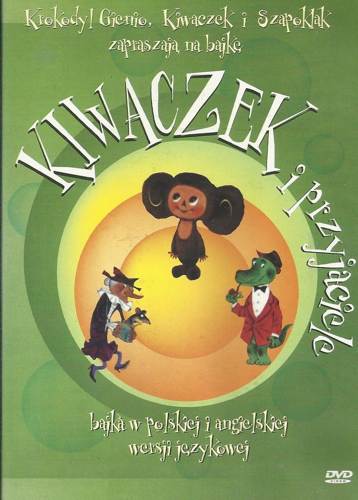KIWACZEK I KROKODYL GIENA DVD PL 72 MIN.