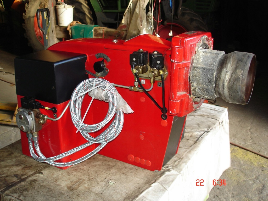 Palnik olejowy Weishaupt L3ZA 120-775 KW olej opał