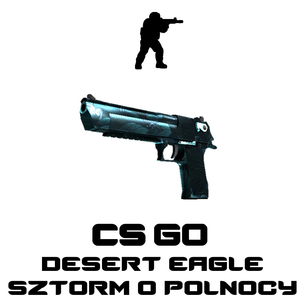 CS:GO DESERT EAGLE SZTORM O PÓŁNOCY FN 5/5 PSC SMS