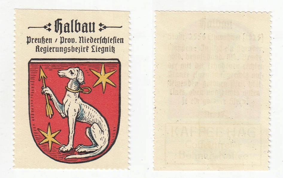 Znaczek herb - Iłowa, Halbau, -59