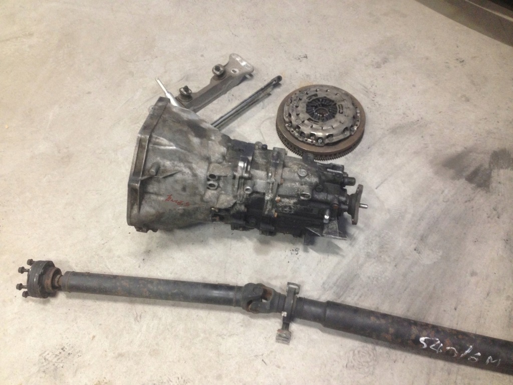 BMW e39 540i skrzynia 6 bieg manual komplet swap