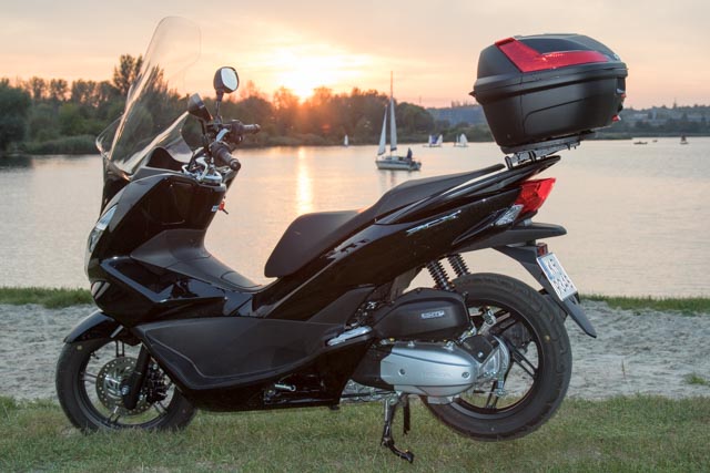 Skuter Honda PCX 125 2014 Przebieg: 2080 km I właś