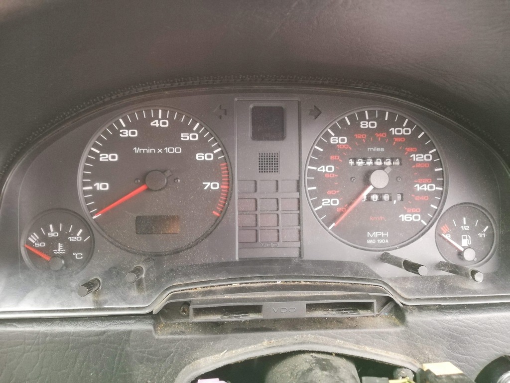 Licznik Zegary Na Obrotomierzu Audi 80 B4 V6 260km 7696909662 Oficjalne Archiwum Allegro