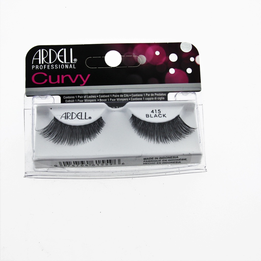 RZĘSY ARDELL CURVY 415  BLACK  HIT CITYCOSMETICS