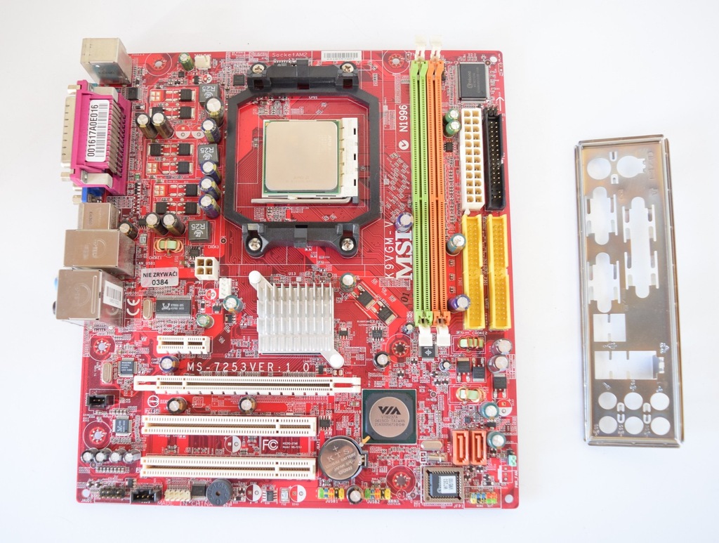 Płyta główna MSI K9VGM-V AMD Sempron 64 3000+ - 7367595441 - oficjalne ...