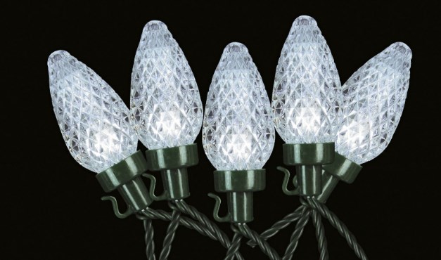 LAMPKI CHOINKOWE SZYSZKI 200 LED BIAŁE STATYCZNE