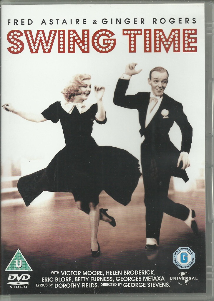 Swing Time (1936) / Lekkoduch - DVD