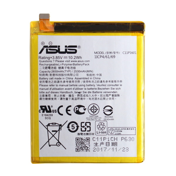 Asus ze520kl аккумулятор