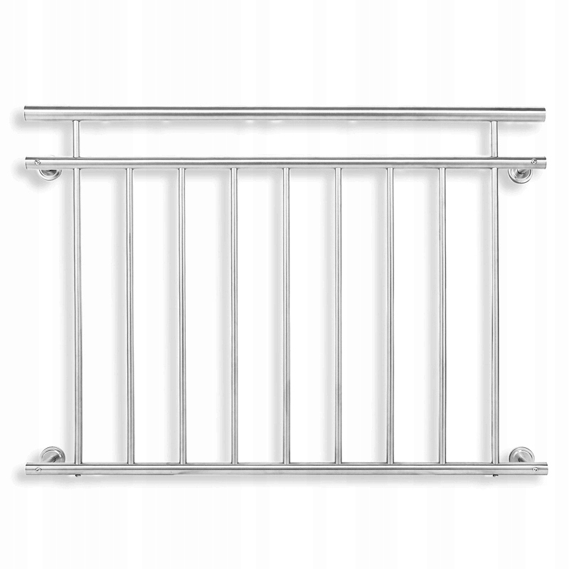 BALKON FRANCUSKI BALUSTRADA 128X90 STAL NIERDZEWNA