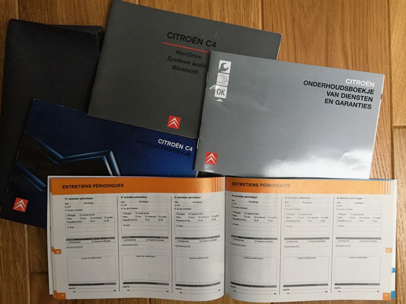 Książka Serwisowa Citroen C4 NOWA Instrukcja Etui