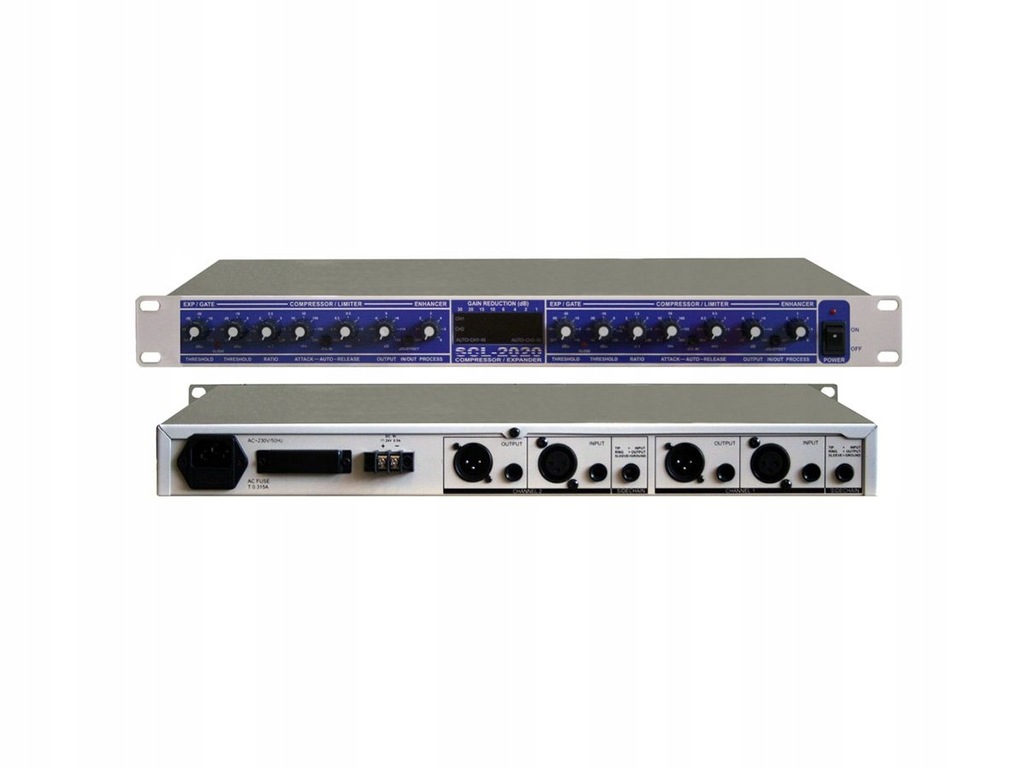 RH SOUND Kompresor-Limiter SCL-2020 Studio Estrada
