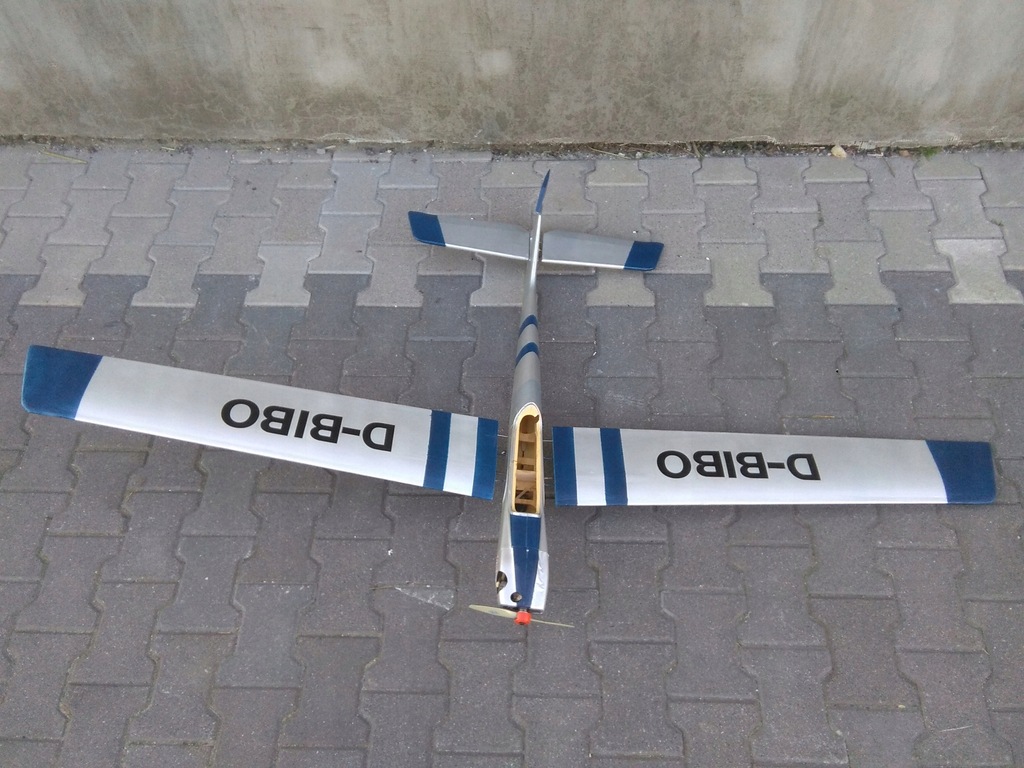 Samolot spalinowy model D-BIBO O.S. 761 190CM