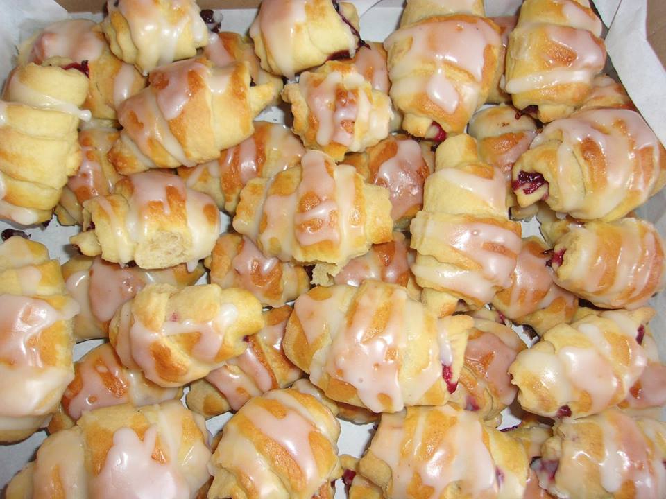 Rogaliki Pół Francuskie Pół Drożdżowe Polecam  