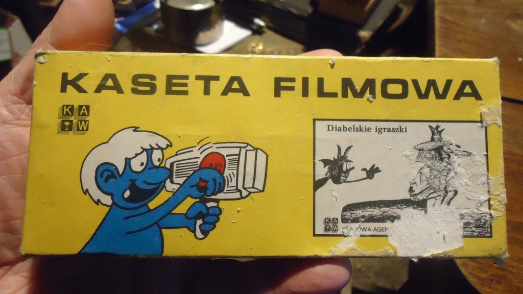Kaseta do kinoplastikonu"Diabelskie igraszki