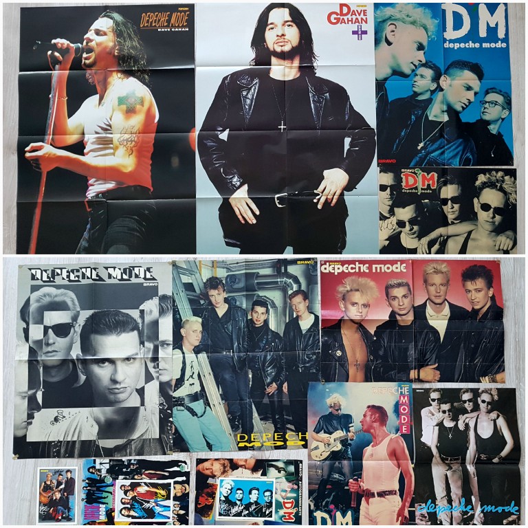 DEPECHE MODE KOLEKCJA LATA`80 i `90 45 plakatów!!!