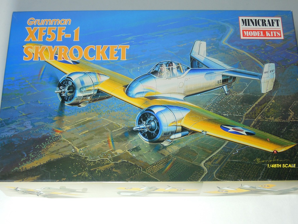 Grumman XF5F-1 Skyrocket - Minicraft