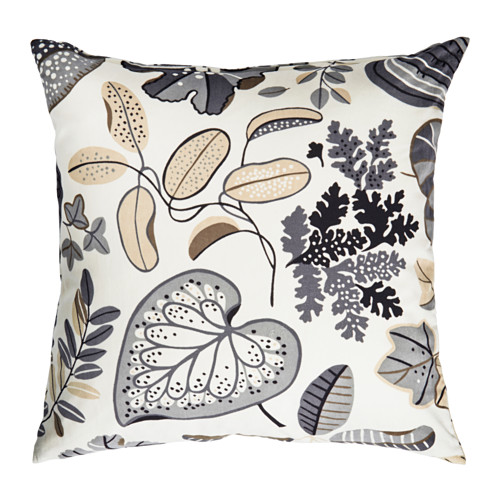 IKEA SYSSAN poduszka dekoracyjna 50x50 liście