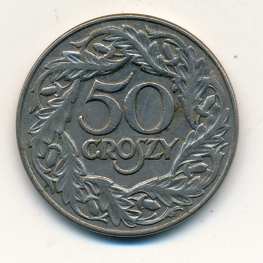 50 gr 1923r 50 groszy 1098