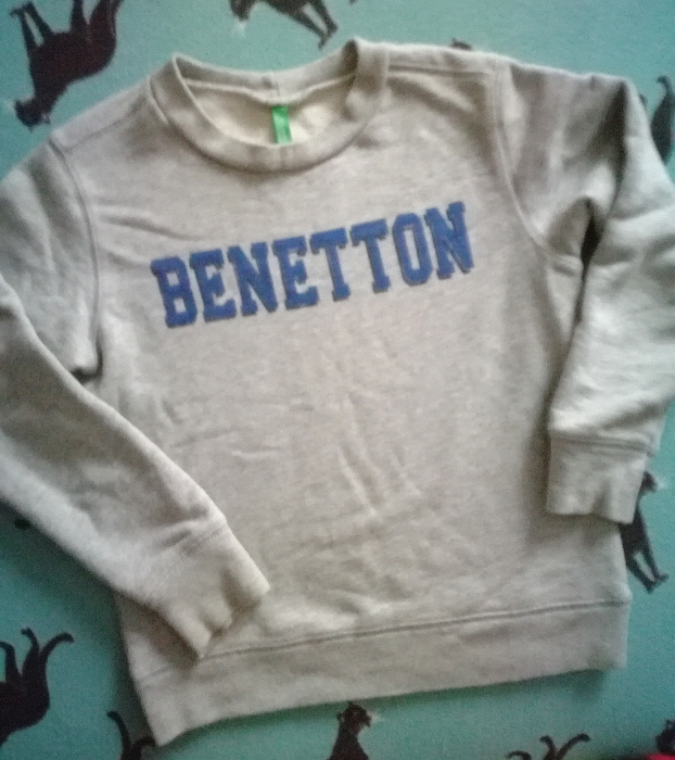 Benetton, bluza dla chłopca, 122