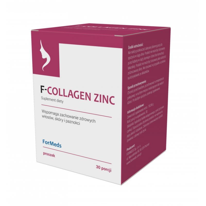 F COLLAGEN ZINC Kolagen 5000mg 30 For Meds 6765060686 oficjalne