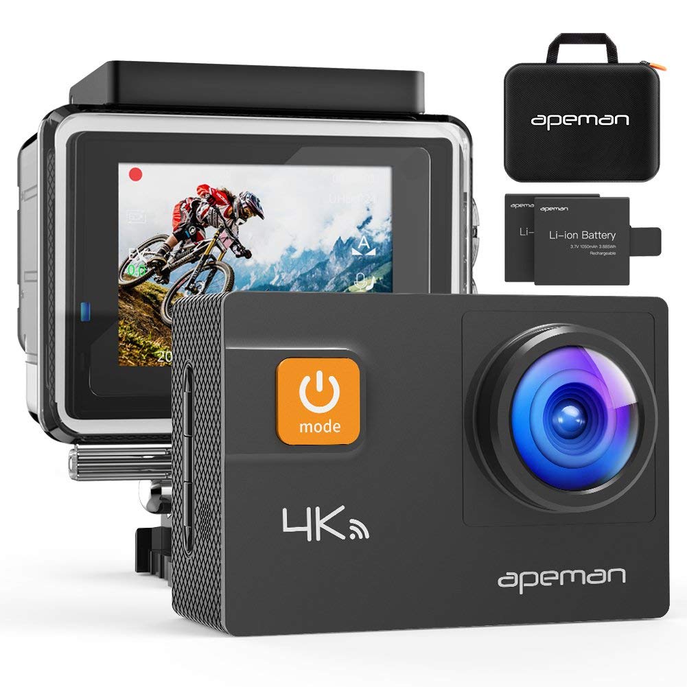 Apeman A80 Kamera sportowa 4K Ultra HD Wifi 20MP