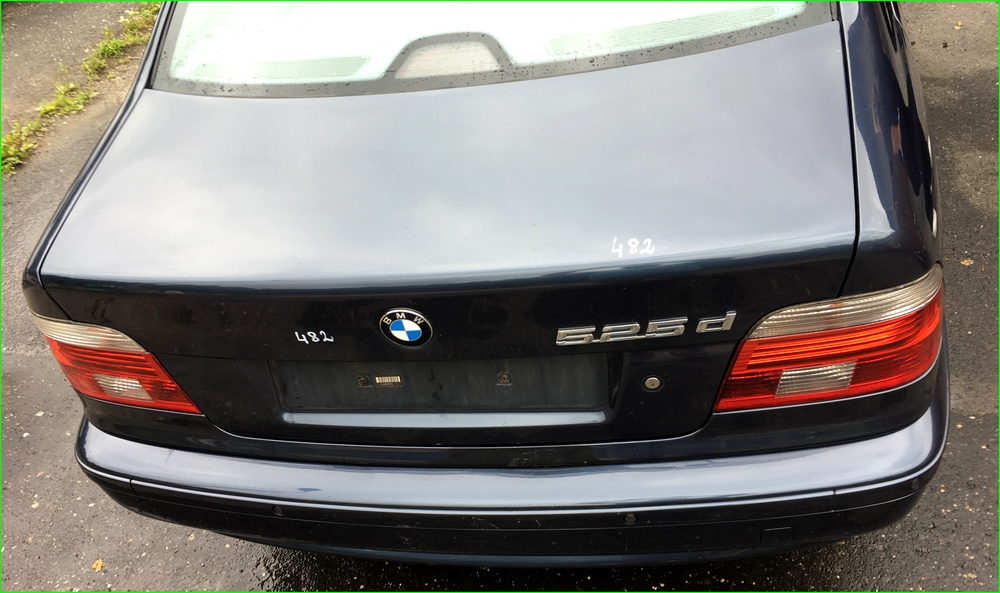 TYLNA KLAPA BAGAŻNIK BMW E39 SEDAN TOLEDOBLAU 482