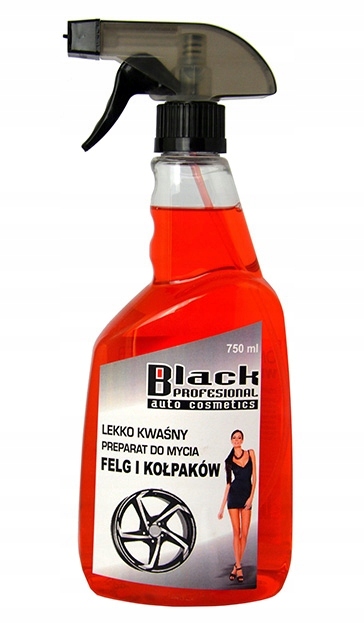 Preparat do mycia felg i kołpaków Black 750 ml