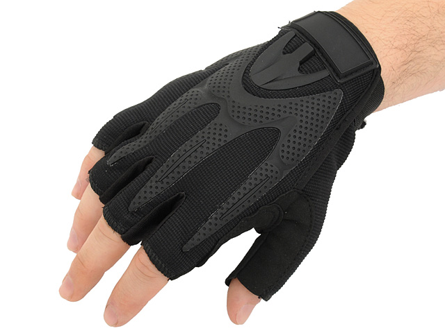 Military Combat Gloves mod. I (Size L) - Black [8F