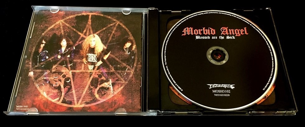 MORBID ANGEL Blessed are the sick CD / DVD UNIKAT!