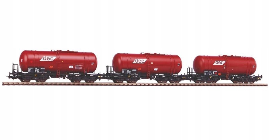 Piko-58361 PKP-VI: ZESTAW 3 CYSTERN Zas (406R) DEC