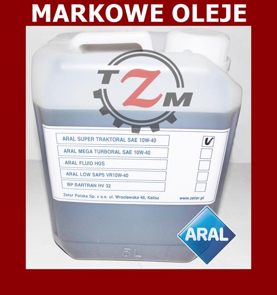 Olej ARAL Super Traktoral 10W40 5L