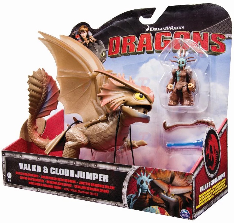 Dragons Smoka Chmuroskok Mama VALKA + CLOUDJUMPER